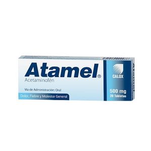 CALOX ATAMEL 500 MG X 20 TABLETAS