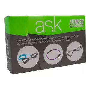 ASK FITNESS SET DE LIGAS DE RESISTENCIA