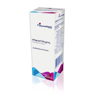 PHARMETIQUE INFLAPRED SUSPENSION OFTALMICA 10MG1CC X 5 ML