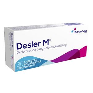 PHARMETIQUE DESLER M 5 MG /10 MG X30 TABLETAS RECUBIERTAS