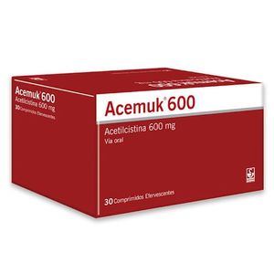 SIEGFRIED ACEMUK 600 MG COMPRIMIDOS EFERVESCENTES X 30