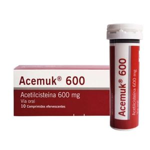 SIEGFRIED ACEMUK 600 MG COMPRIMIDOS EFERVESCENTES X 10