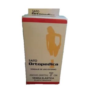 SAITO VENDA ELASTICA 7CMX3M COLOR SURT