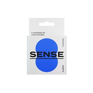 SENSE PRESERVATIVO CLASICO X3