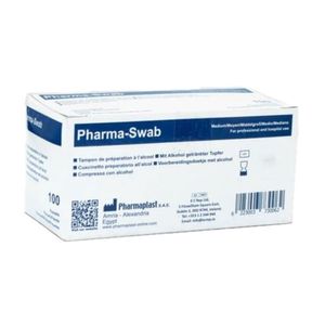PHARMA SWAB 3CM X 3CM 100 UN