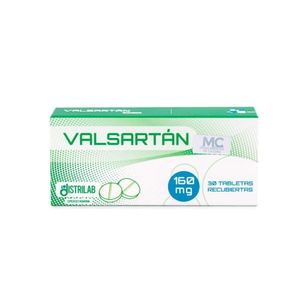 DISTRILAB VALSARTAN 160 MG X 30 TABLETAS RECUBIERTAS