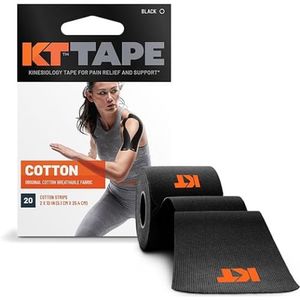 KT TAPE KINESIOLOGIA TIRAS PRECORT.X20 NEGRO