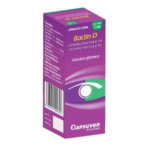CAPSUVEN BACTIN-D GOTAS OFTALMICAS 5 ML