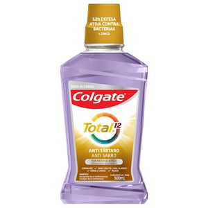 COLGATE ENJUAGUE BUCAL TOTAL 12 ANTISARRO 500 ML