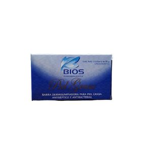 BIOS JABON BARRA DERMOLIMPIADORA PIEL GRASA 90 GR