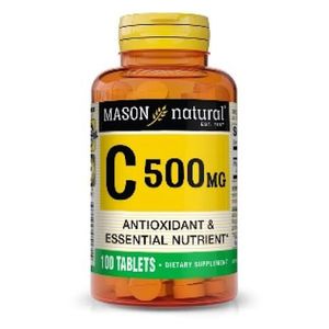 MASON NATURAL VITAMINA C X 100 TABLETAS