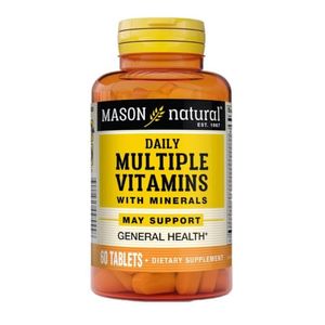 MASON NATURAL VITAMINAS - MINERALES X 60 TABLETAS