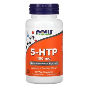 NOW 5-HTP 100 MG X 60 CAPSULAS