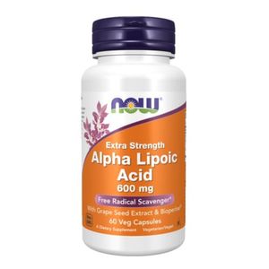 NOW ALPHA LIPOIC ACIDO 600 MG X 60 CAPSULAS