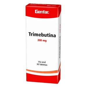 GENFAR TRIMEBUTINA 200MG X 30 TABLETAS