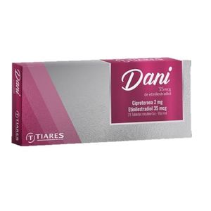 TIARES DANI 35 MCG 2 MG X 21 TABLETAS RECUBIERTAS