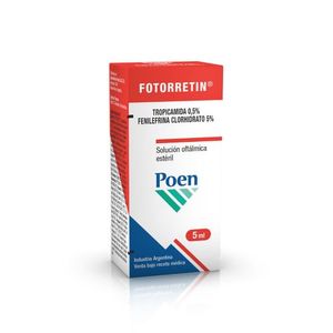 POEN FOTORRETIN X 5 ML SOLUCION OFTALMICA