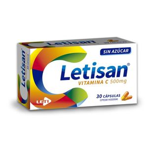 LETISAN 500 MG X30 CAPSULA