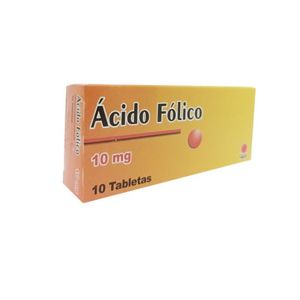 MEYER ACIDO FOLICO DAL TABLETAS 10MG X10