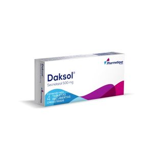 DAKSOL GQ 500 MG X4 TABLETAS