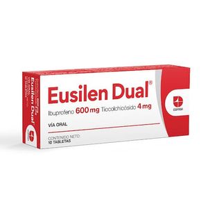 COFASA EUSILEN DUAL 600MG 4MG X 10 TABLETAS