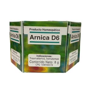 ARNICA D6 GLOBULOS 8G