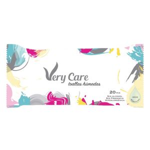VERY CARE TOALLAS HUMEDAS X 20