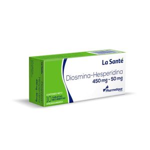 LA SANTE DIOSMINA HESPERIDINA  450 50 MG X10 TABLETAS