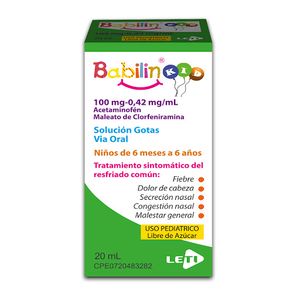 BABILIN KID 100/0.42 MG X 20 ML GOTAS