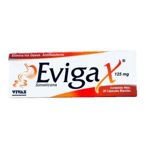 EVIGAX  125  MG X20 CAPSULAS BLANDAS