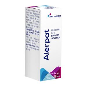 PHARMETIQUE ALERPAT 0,2 % X 5ML SOLUCION OFTALMICA