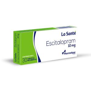 LA SANTE ESCITALOPRAM 10 MG X 30 TABLETAS