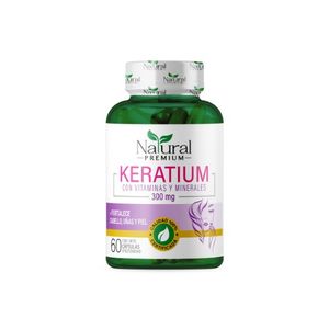 NATURAL PREMIUM  KERATIUM X 60 CAPSULAS