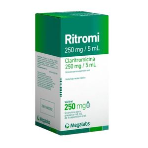 MEGALABS RITROMI 250 MG/5 ML X 60 ML SUSPENSIÓN