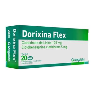 MEGALABS DORIXINA FLEX 125MG/5MG X 20 COMPRIMIDO RECUBIERTO