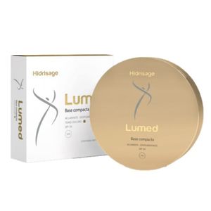 HIDRISAGE LUMED BASE COMPACTA TONO OSCURO 11 GR