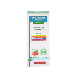 DISTRILAB DISTAFEN KIDS X 120 ML SABOR FRESA