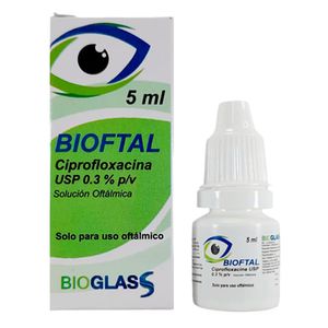 BIOFTAL 0,30% 5 ML SOLUCION OFTALMICA