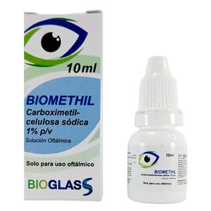 BIOMETHIL 1% 10 ML SOLUCION OFTALMICA