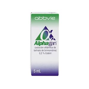 ALPHAGAN 0.2% X5CC SOLUC OFT