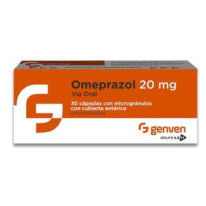 OMEPRAZOL GENVEN 20 MG X 30 CAPS