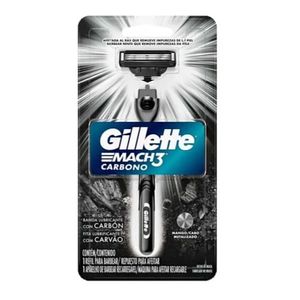 GILLETTE MACH 3 CARBONO