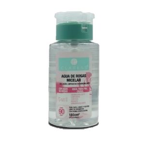 CLARESS AGUA MICELAR SOLUCION LIMPIADORA AGUA DE ROSAS 5 EN 1 180ML