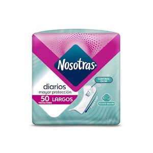 NOSOTRAS PROTECTOR DIARIO LARGOS X50