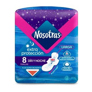 NOSOTRAS TOALLAS SANITARIAS X-PROTEC ALAS X8