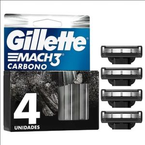 GILLETTE MACH3 REPUESTO PAFEITAR X4