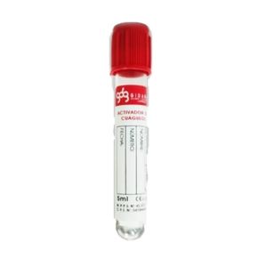 GIDAGUS TUBO SANGRE ROJO 5 ML X1