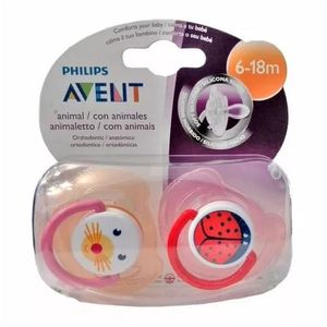 AVENT FASHION CHUPONES ANATOMICO 6-18M X2
