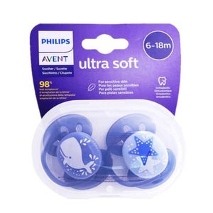 AVENT CHUPON ULTRA-SOFT SUAVE 6-18M X2