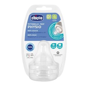 CHICCO TETINA PERFECT5 FL LENTO 0M MASX2